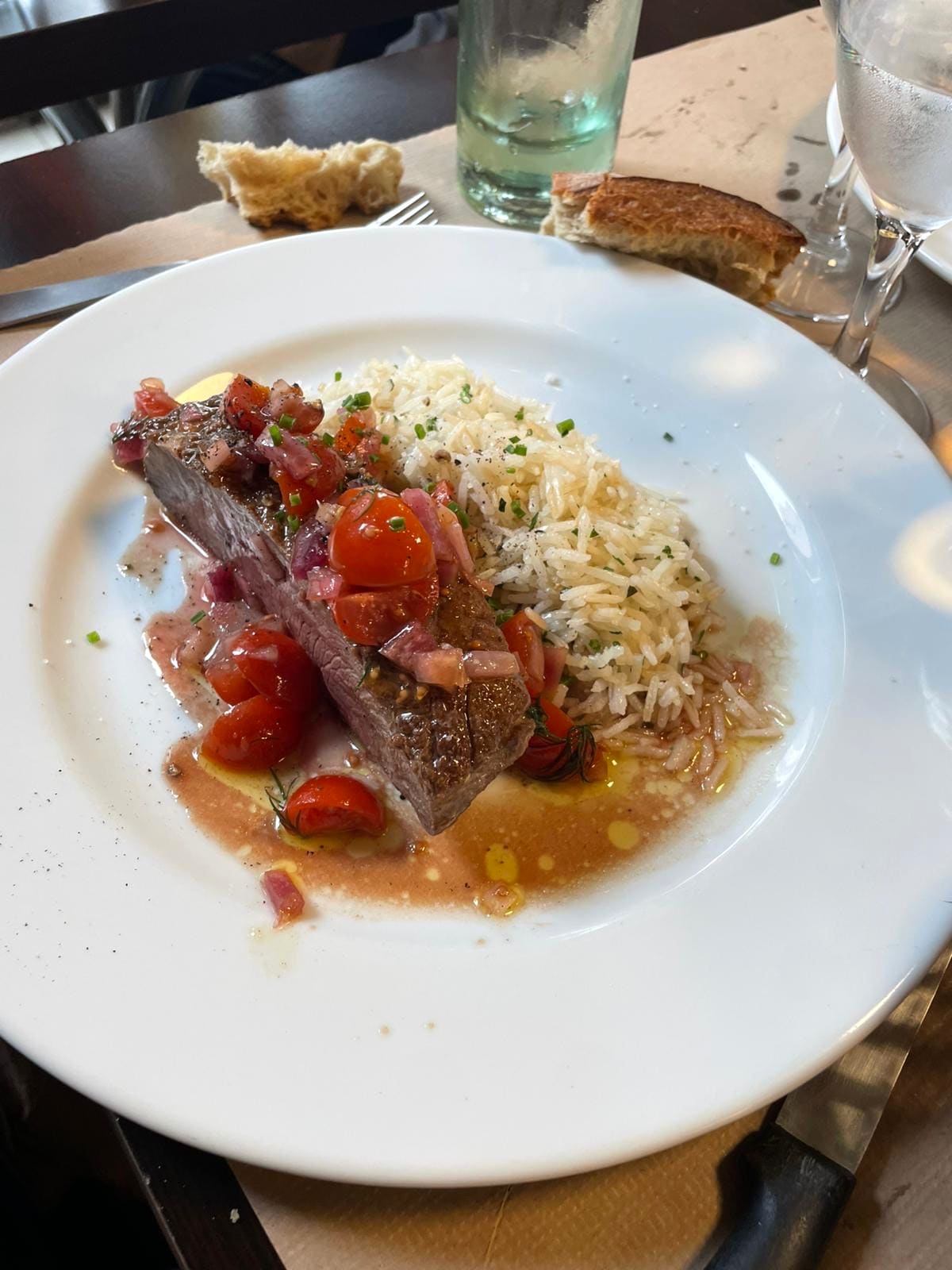 Le menu du jour