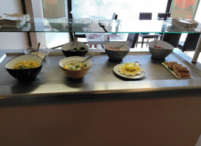 Le buffet d'entrées